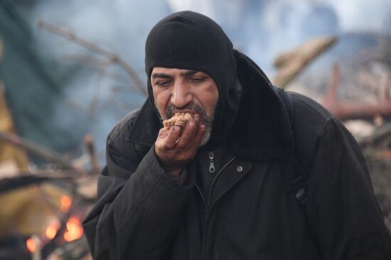 Belarus Poland Border Refugees