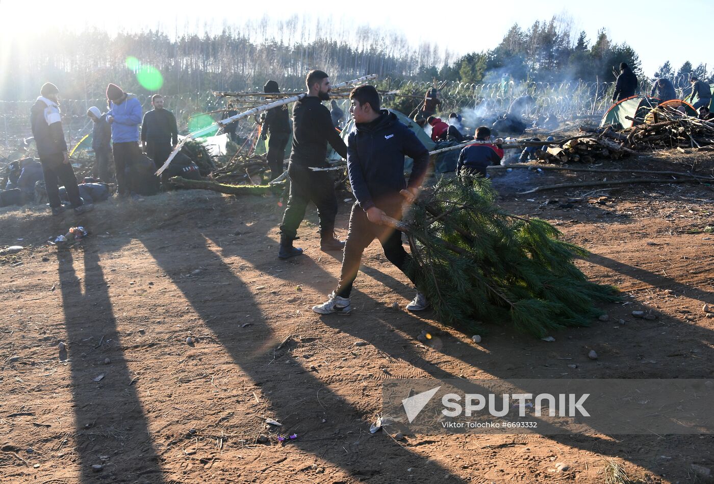 Belarus Poland Border Refugees