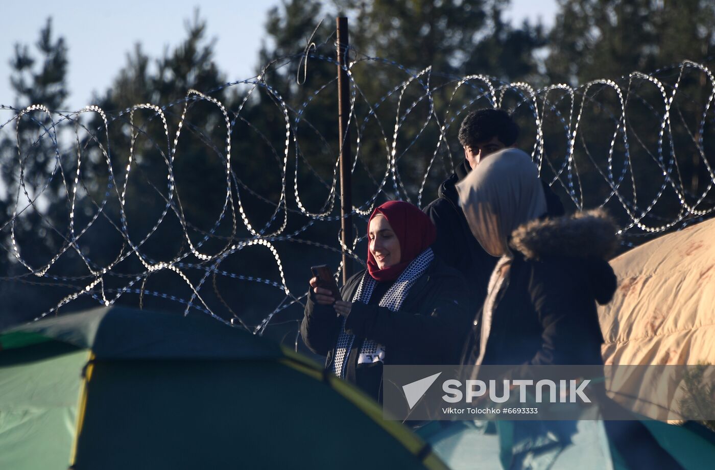 Belarus Poland Border Refugees