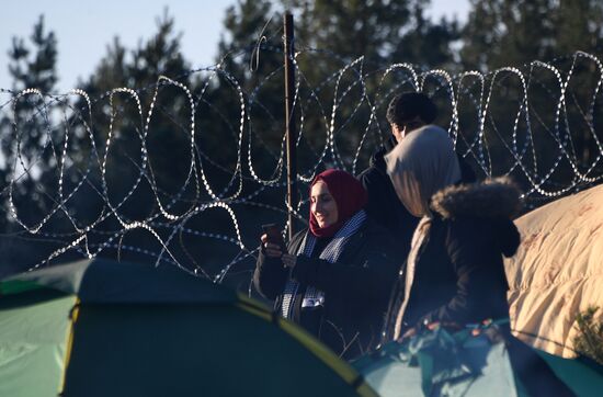 Belarus Poland Border Refugees