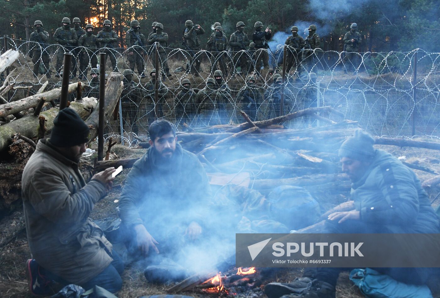 Belarus Poland Border Refugees