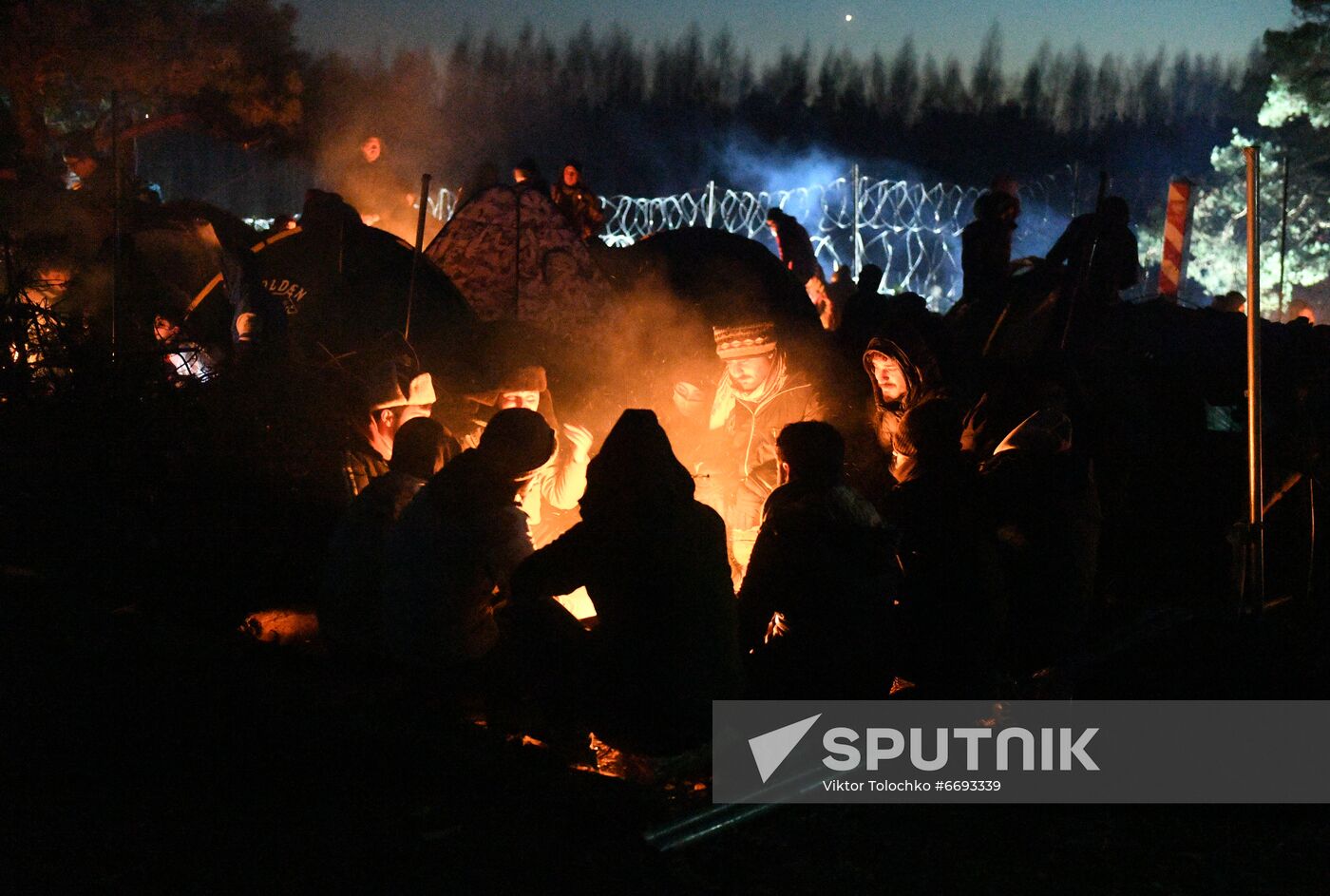 Belarus Poland Border Refugees