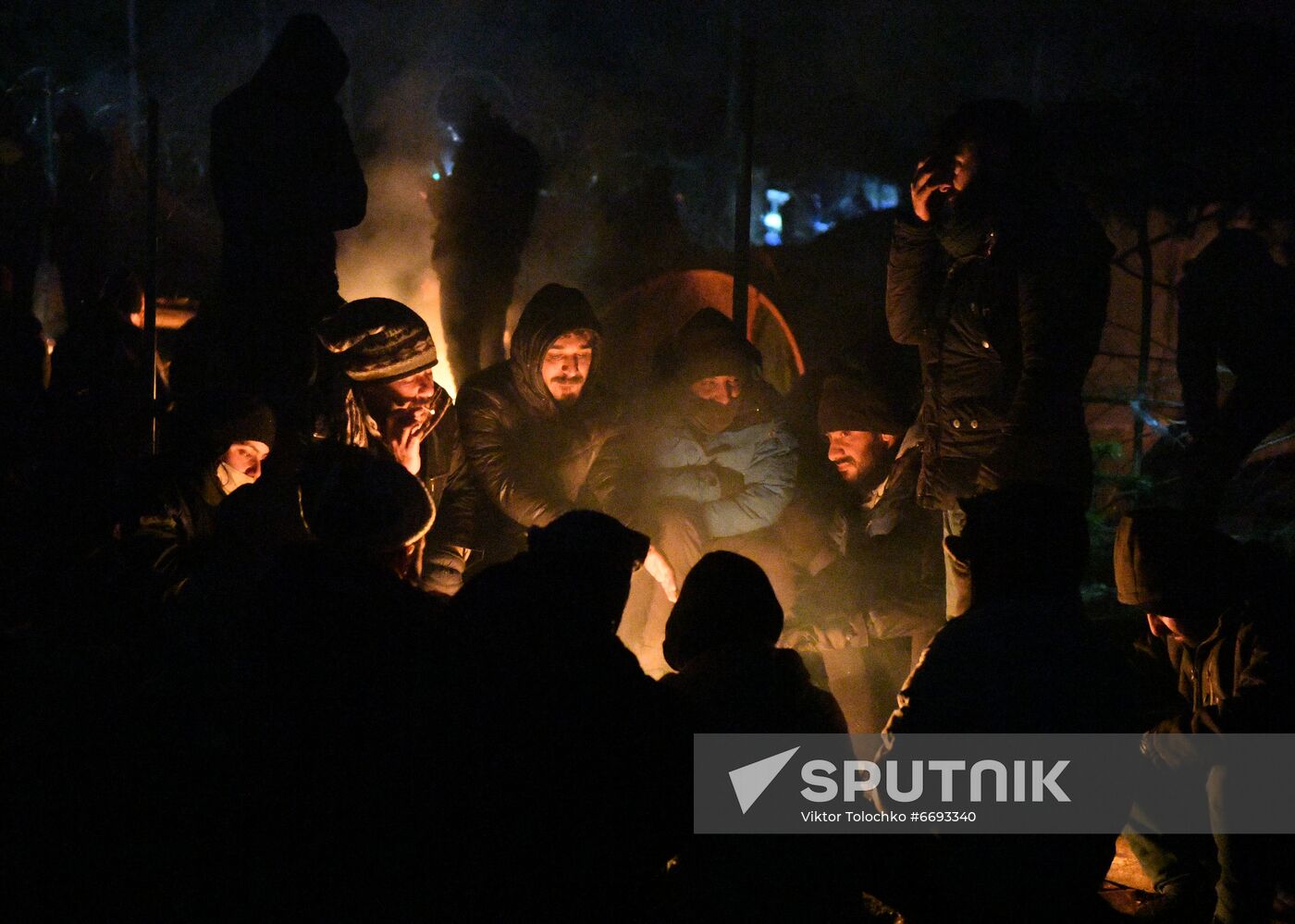 Belarus Poland Border Refugees