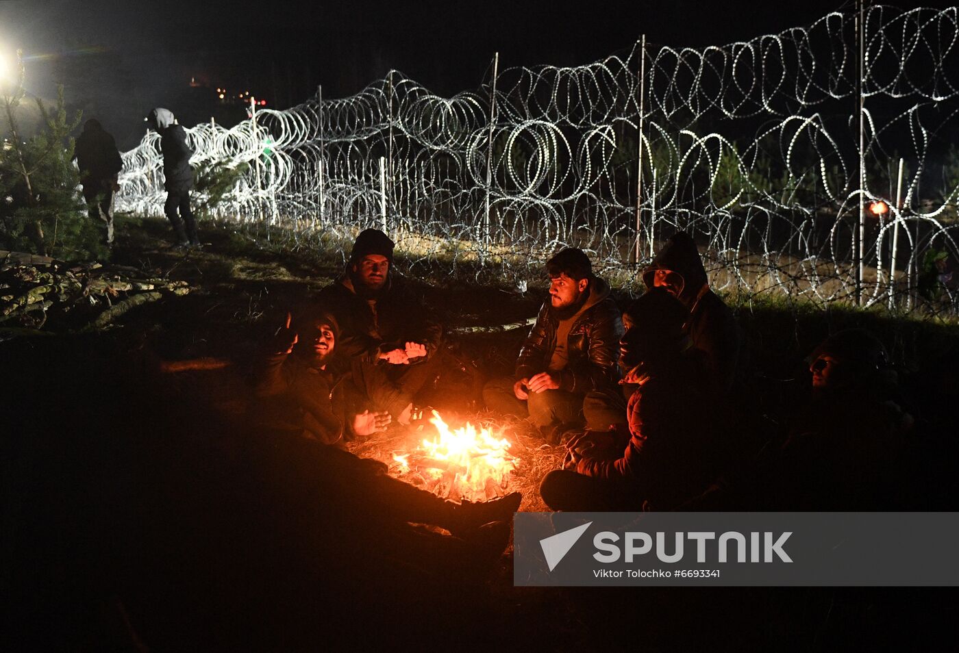 Belarus Poland Border Refugees