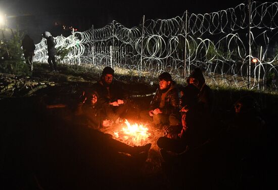 Belarus Poland Border Refugees