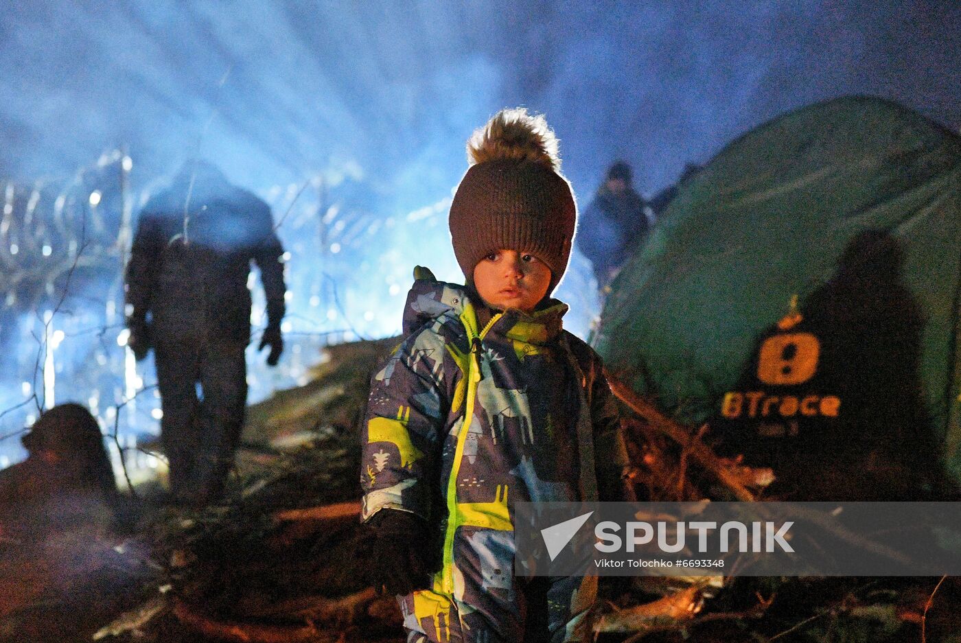 Belarus Poland Border Refugees