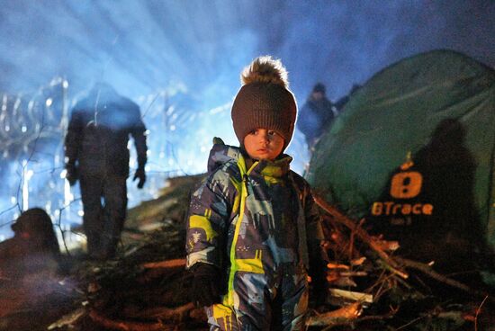Belarus Poland Border Refugees