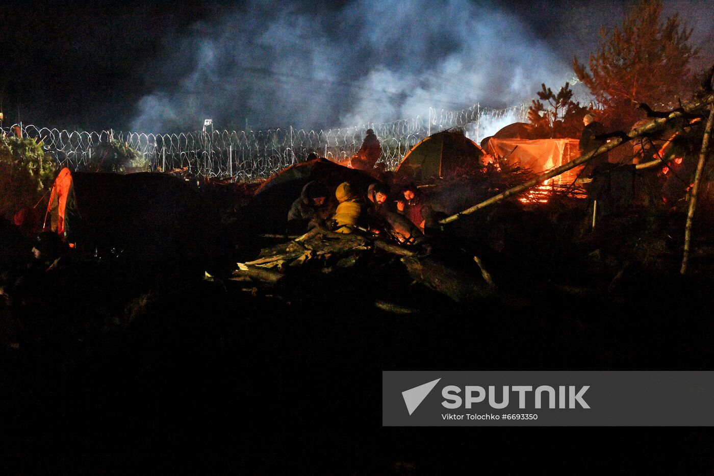 Belarus Poland Border Refugees