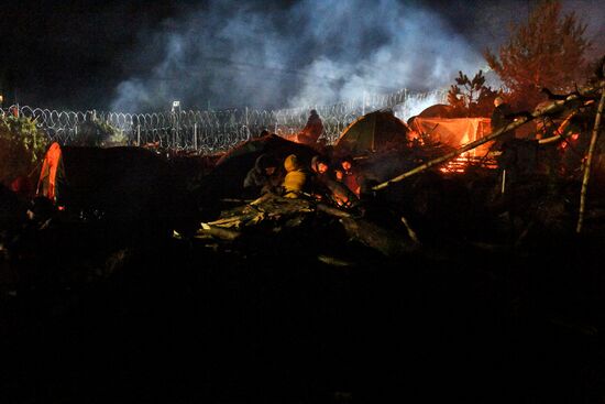 Belarus Poland Border Refugees