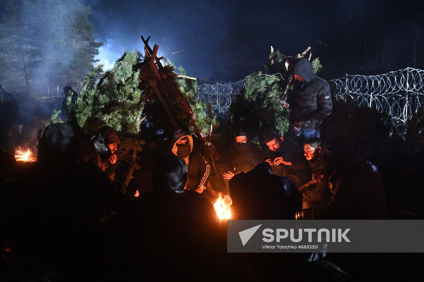 Belarus Poland Border Refugees