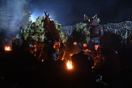 Belarus Poland Border Refugees