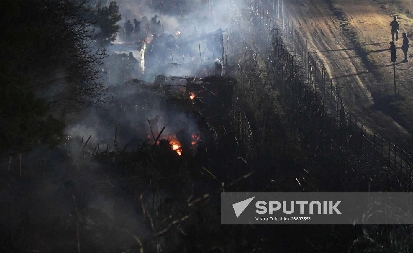 Belarus Poland Border Refugees