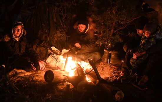 Belarus Poland Border Refugees