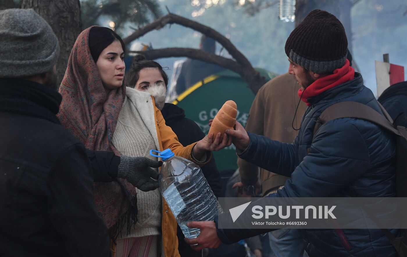 Belarus Poland Border Refugees