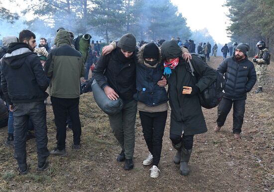 Belarus Poland Border Refugees