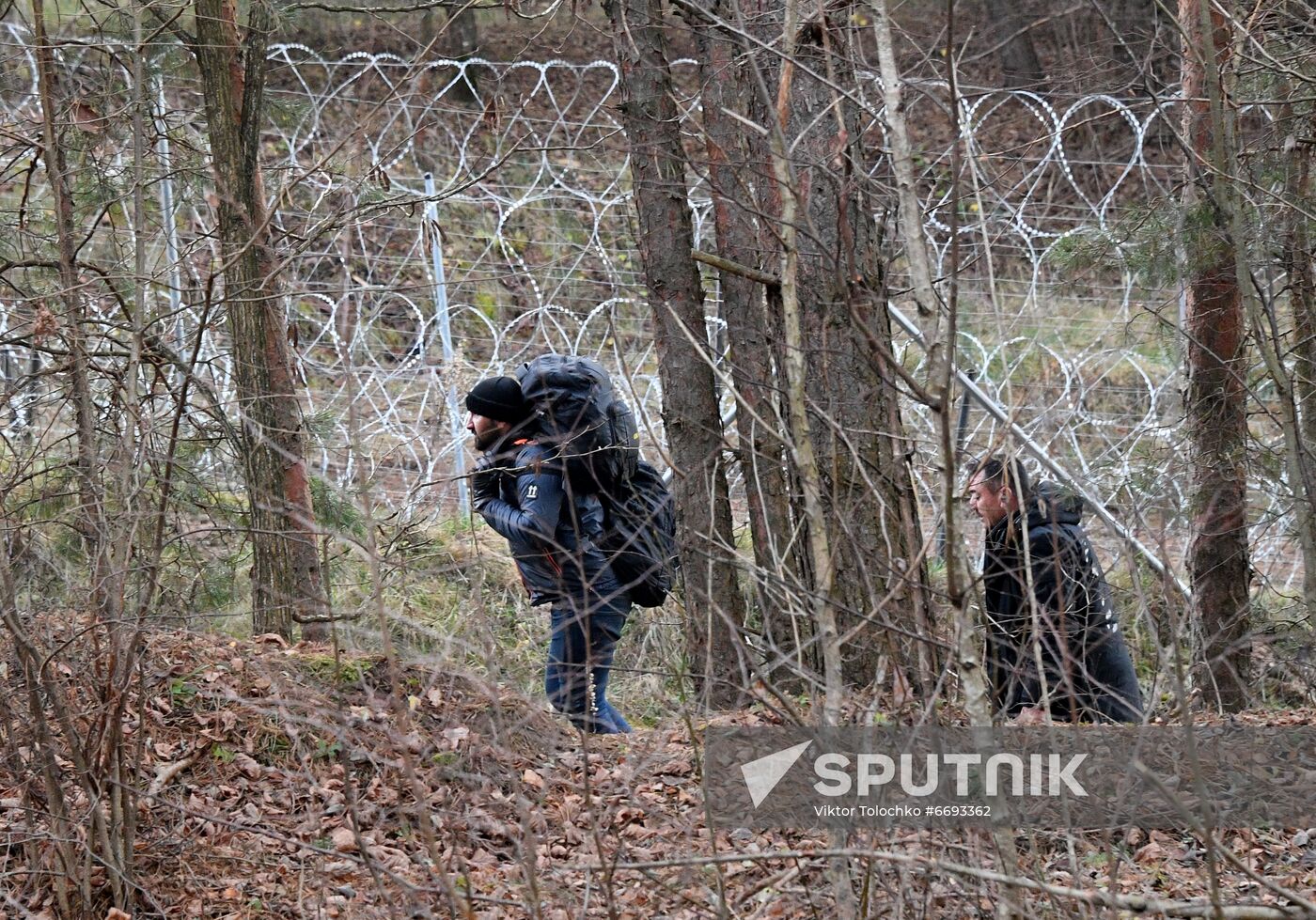 Belarus Poland Border Refugees