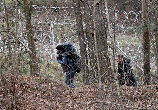 Belarus Poland Border Refugees