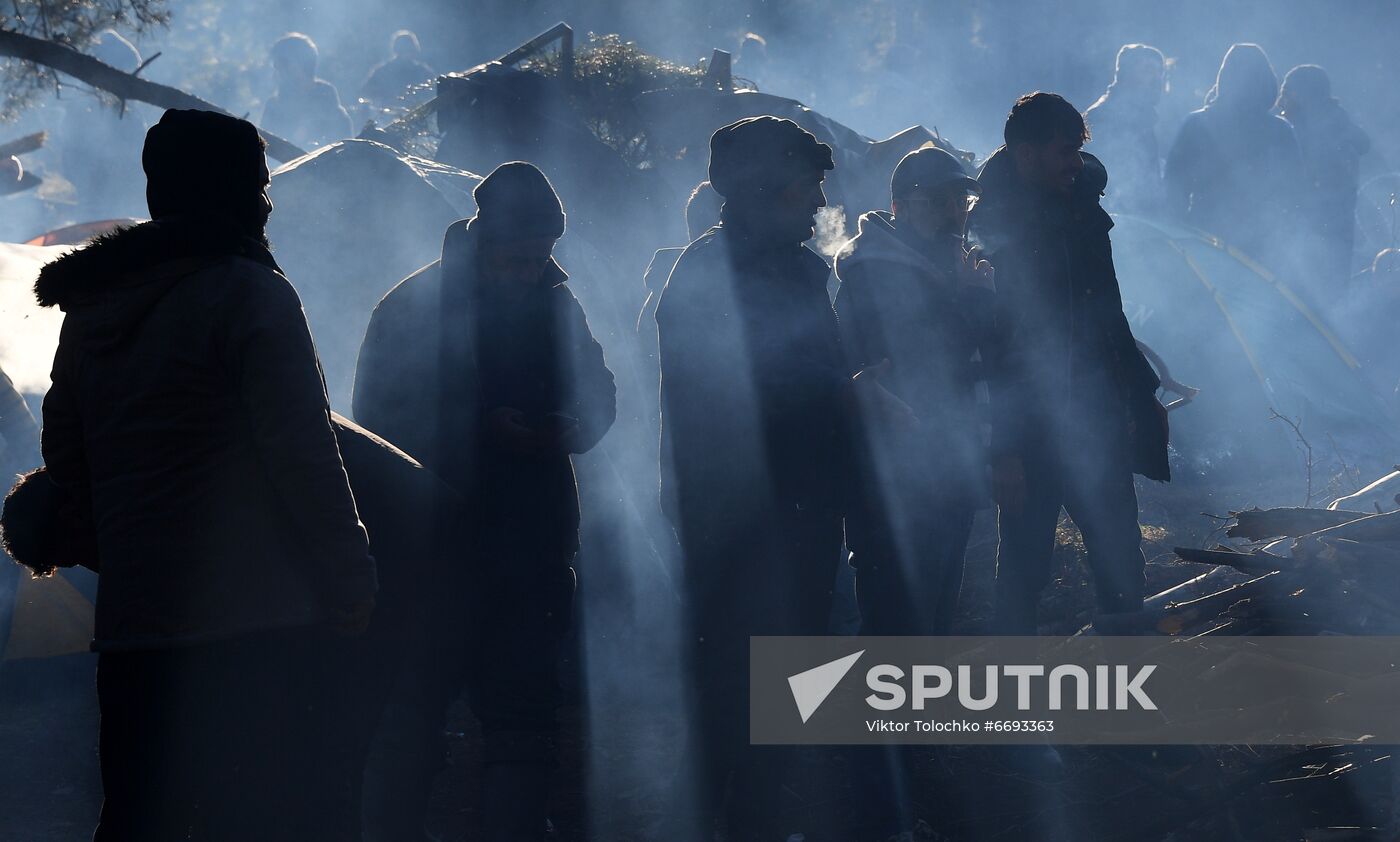 Belarus Poland Border Refugees