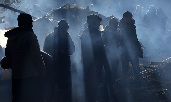 Belarus Poland Border Refugees