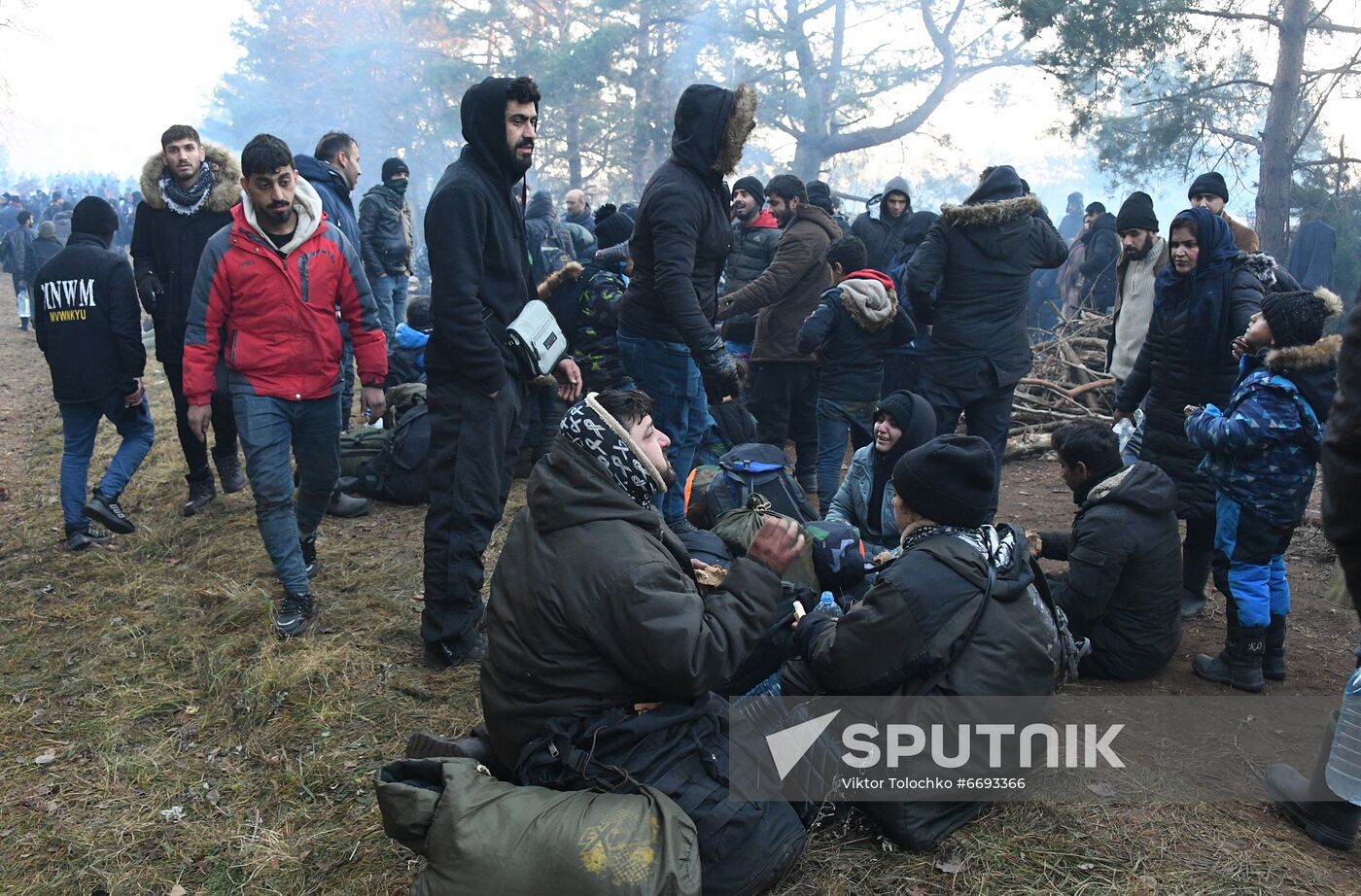 Belarus Poland Border Refugees