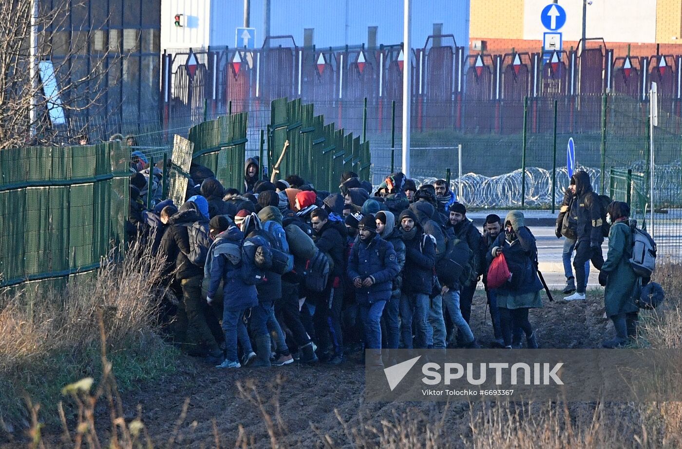 Belarus Poland Border Refugees