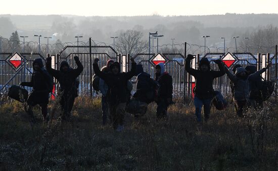 Belarus Poland Border Refugees