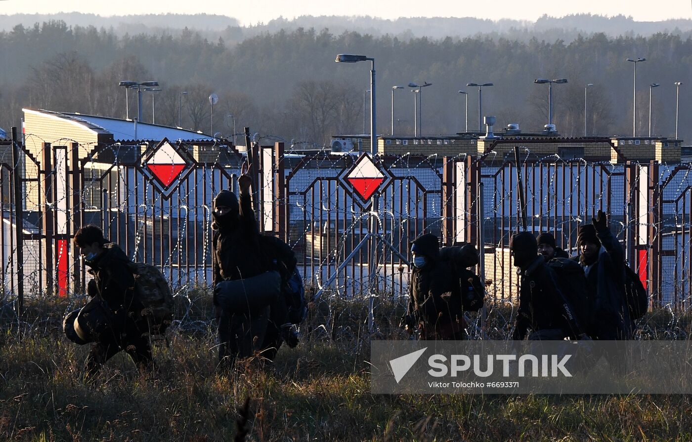 Belarus Poland Border Refugees