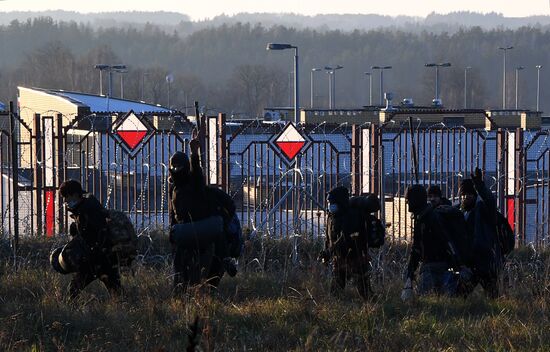 Belarus Poland Border Refugees