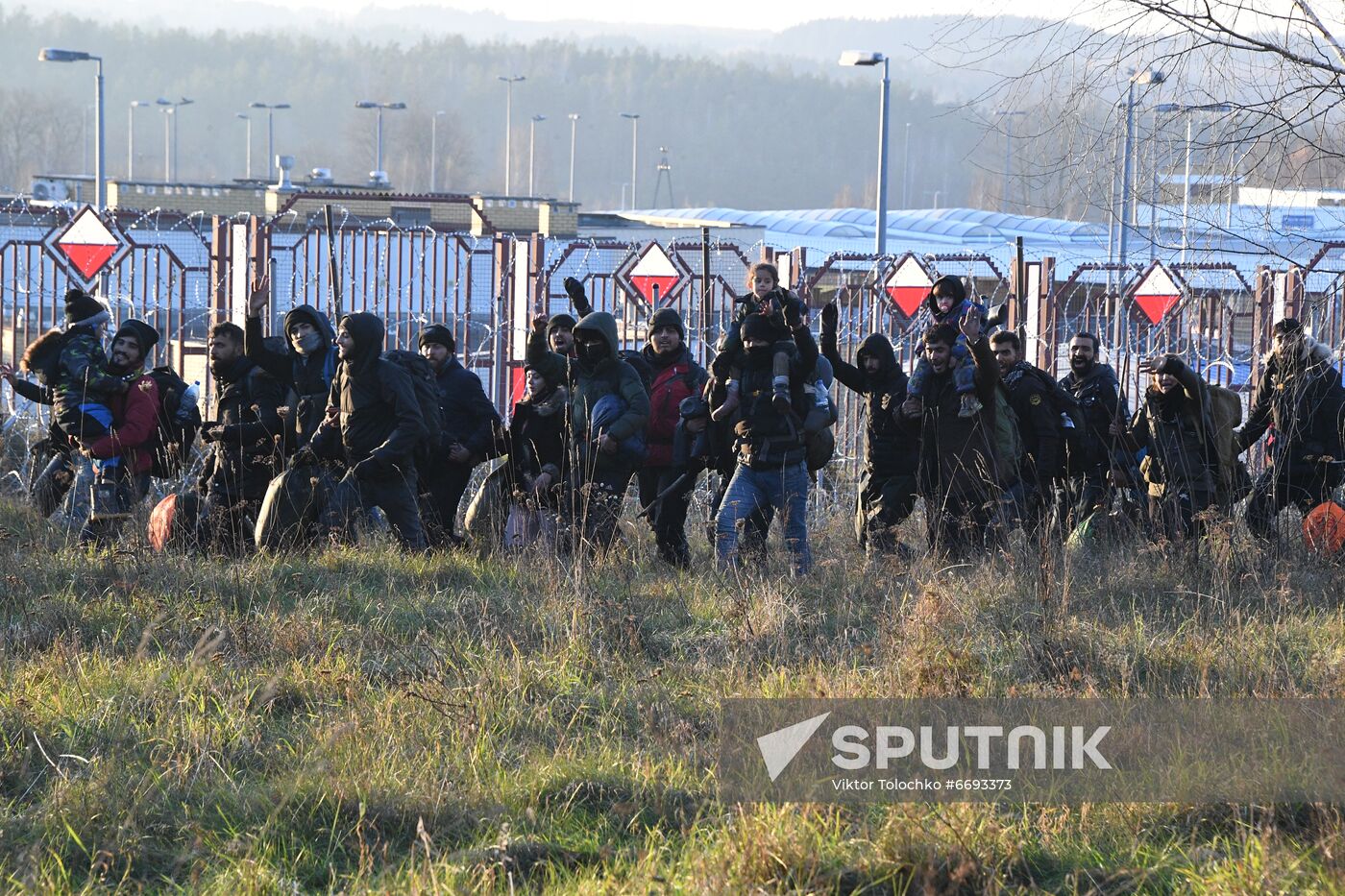Belarus Poland Border Refugees