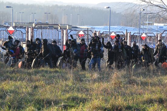 Belarus Poland Border Refugees