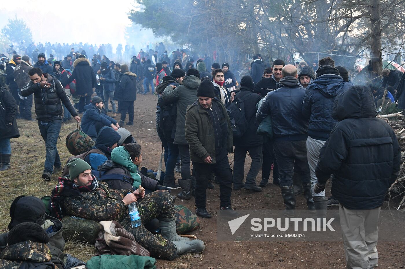 Belarus Poland Border Refugees