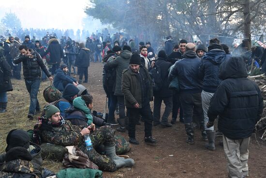 Belarus Poland Border Refugees