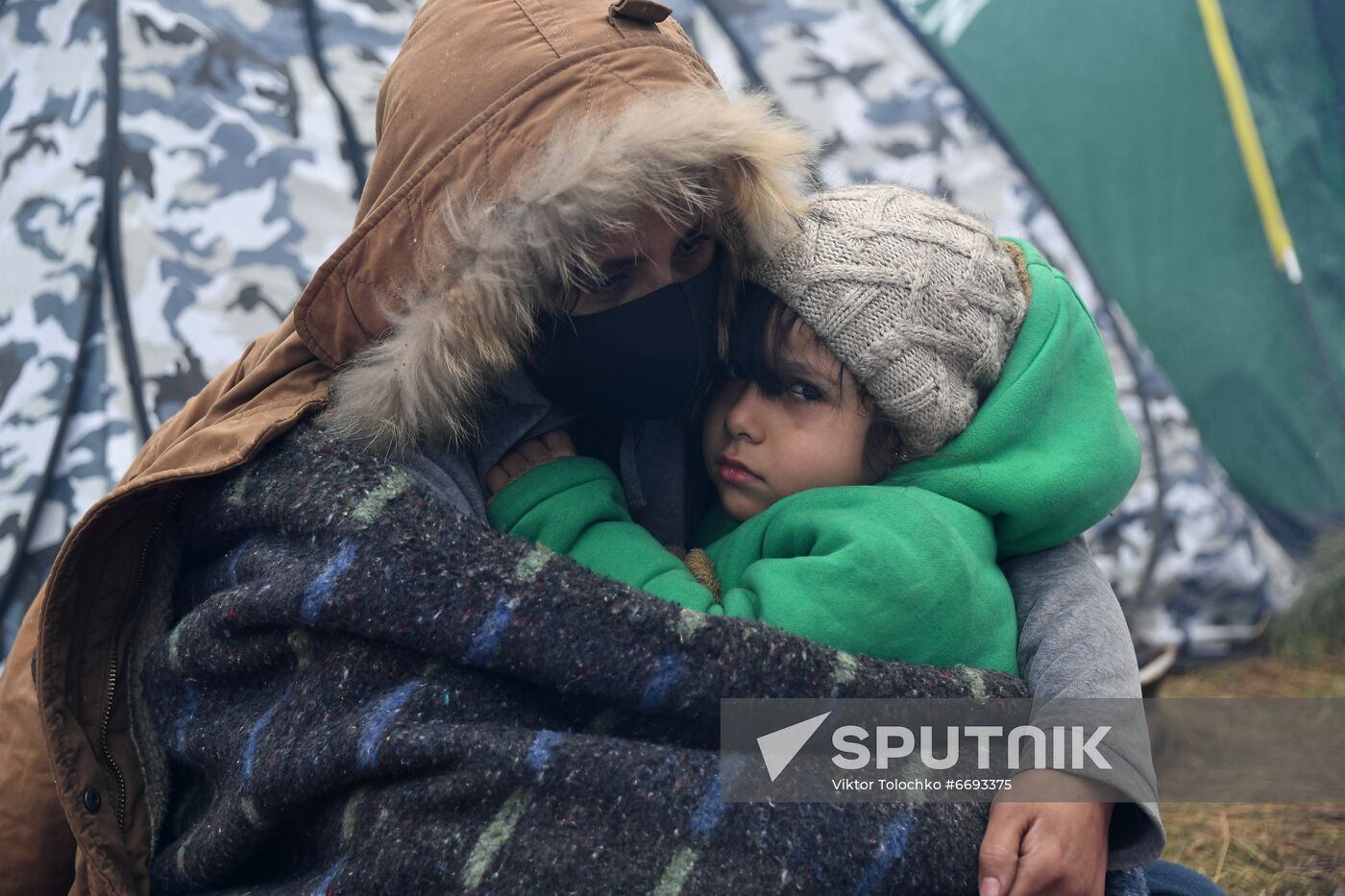 Belarus Poland Border Refugees