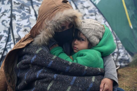 Belarus Poland Border Refugees
