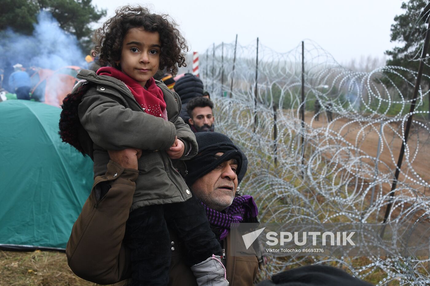 Belarus Poland Border Refugees