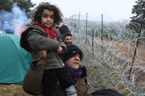 Belarus Poland Border Refugees