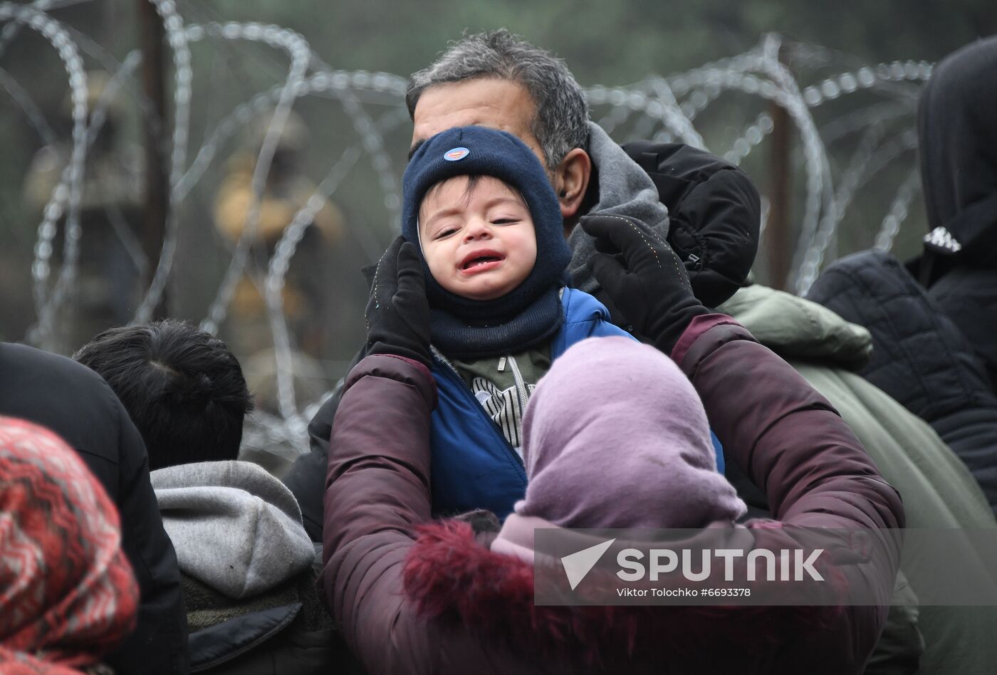 Belarus Poland Border Refugees