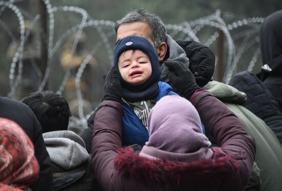 Belarus Poland Border Refugees