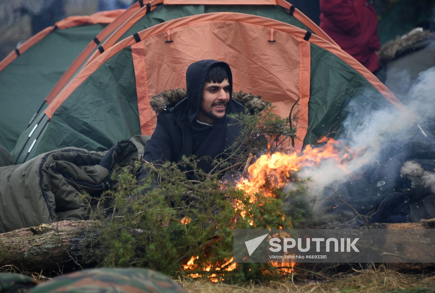 Belarus Poland Border Refugees