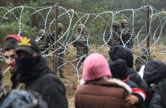 Belarus Poland Border Refugees