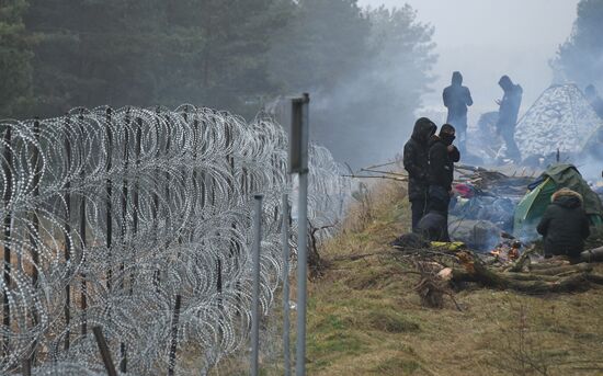 Belarus Poland Border Refugees