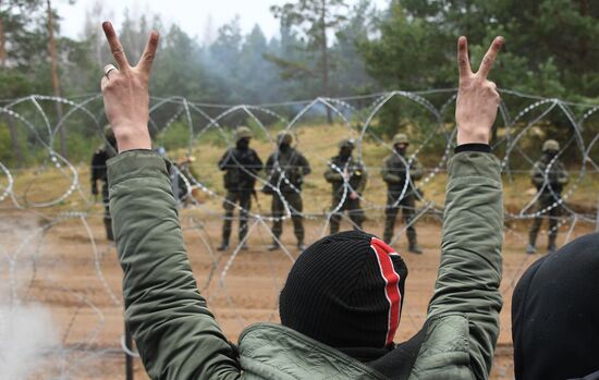 Belarus Poland Border Refugees