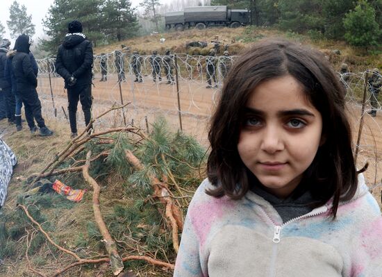Belarus Poland Border Refugees
