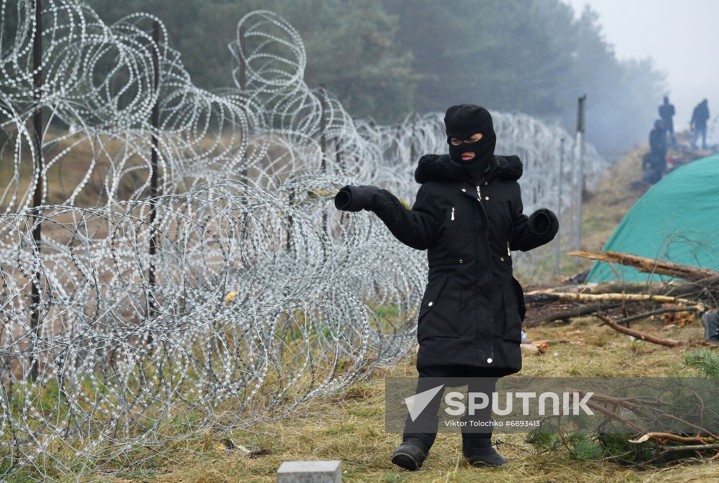 Belarus Poland Border Refugees