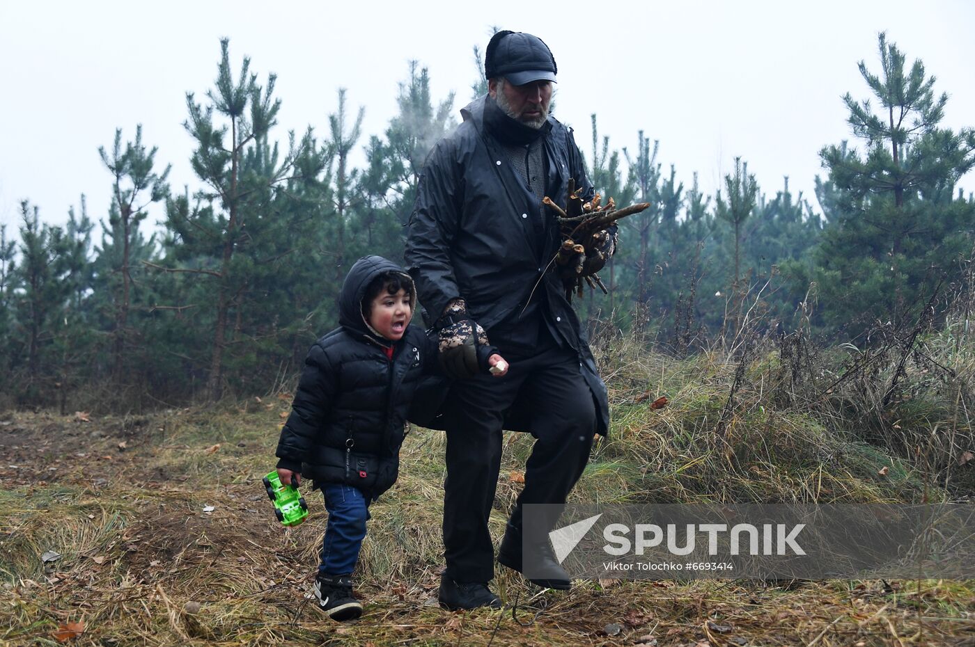 Belarus Poland Border Refugees