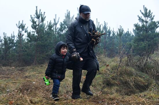Belarus Poland Border Refugees
