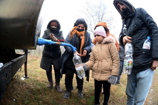 Belarus Poland Border Refugees