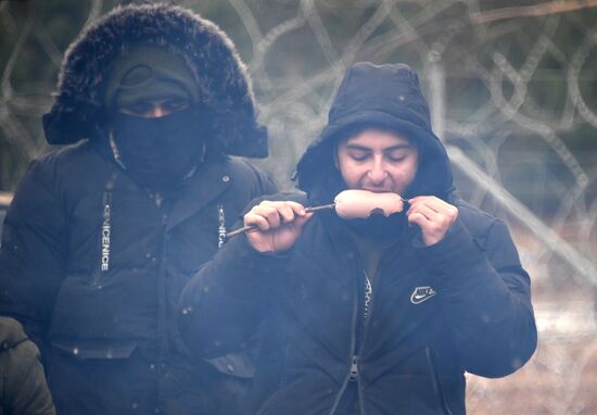 Belarus Poland Border Refugees