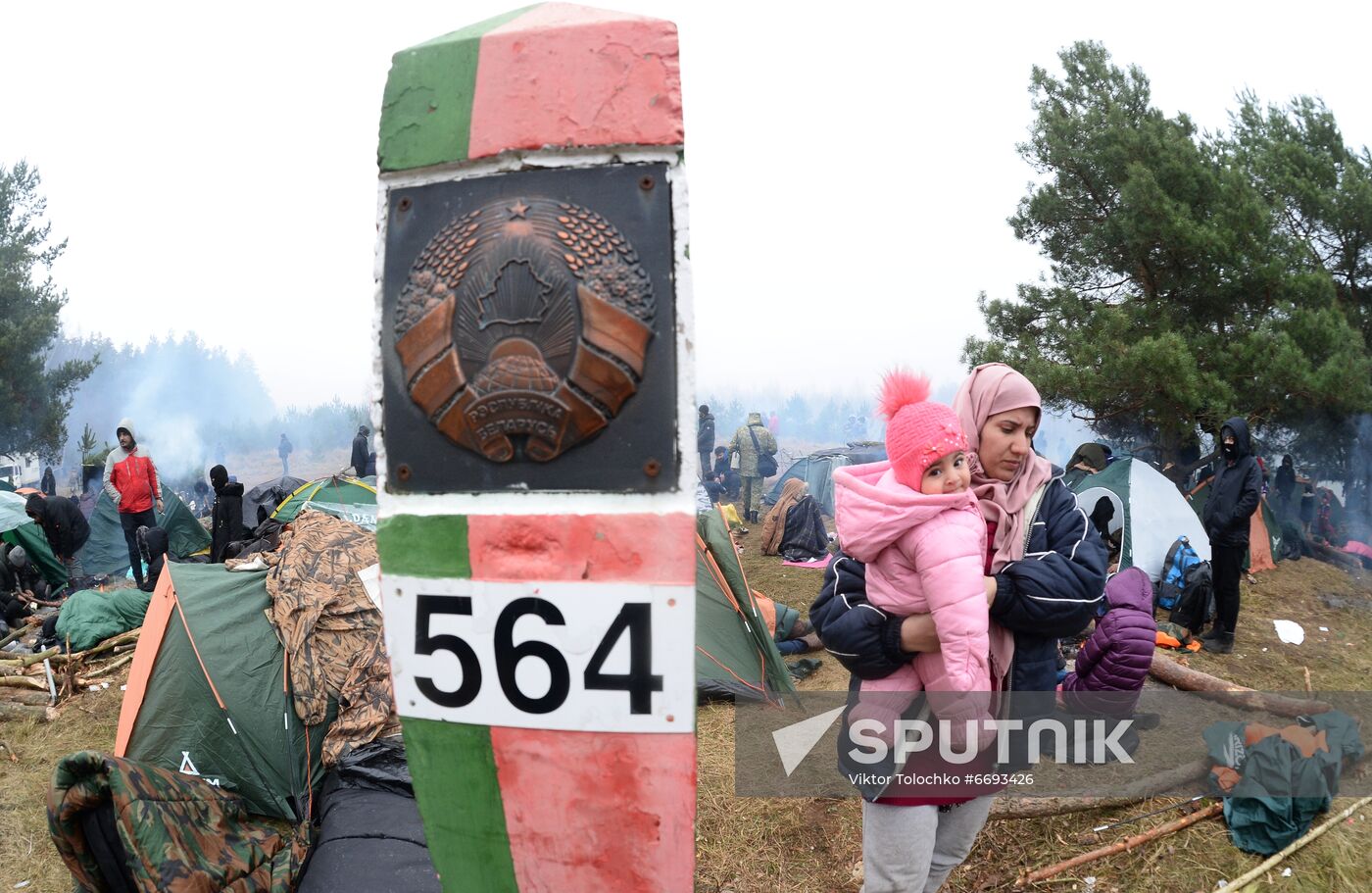 Belarus Poland Border Refugees