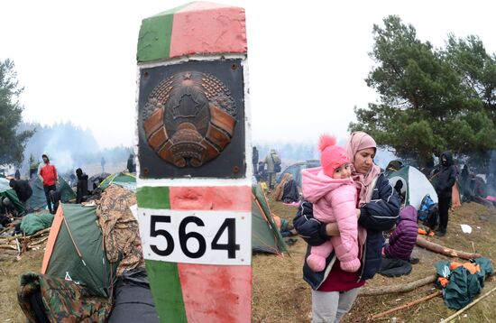 Belarus Poland Border Refugees